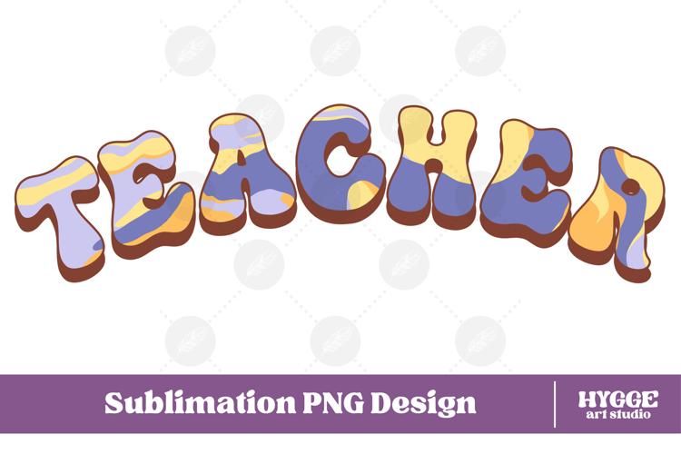 teacher Png Retro school kids Sublimation