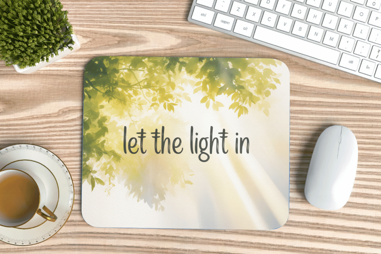 Inspirational Quotes Mouse Pad, Motivational PNG Sublimation