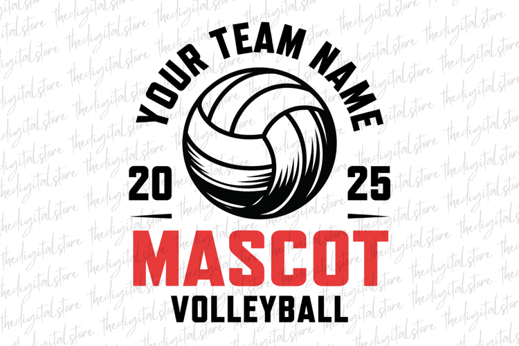 Volleyball Silhouette Image 23