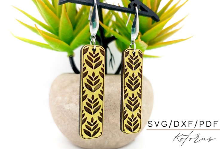 Glowforge Earrings Image 19