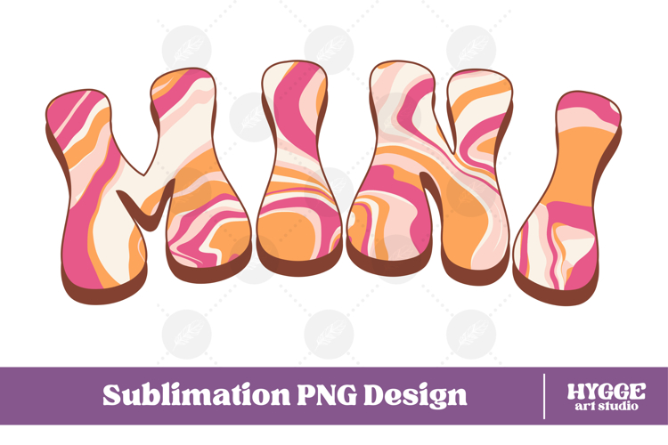 mini Png Retro Retro Mothers Day Mom Sublimation