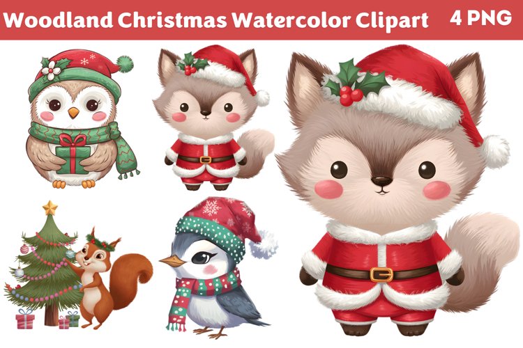 Boho Christmas Clipart Image 11