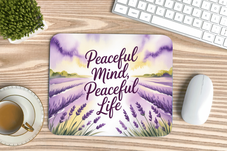 Inspirational Quotes Mouse Pad, Motivational PNG Sublimation