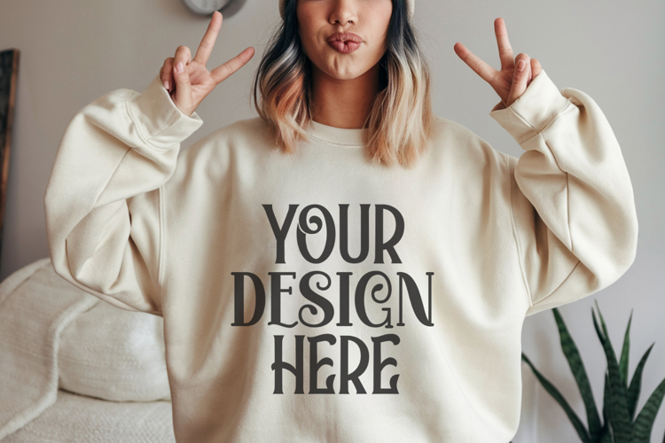 Sweatsuit Mockup Image 11