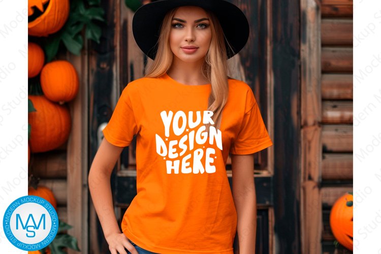 White Tshirt Mockup Image 4