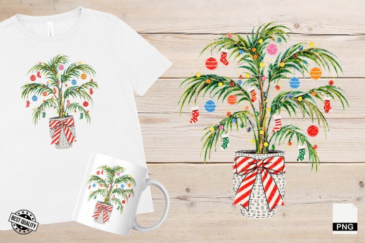 Christmas Houseplants PNG example image 1