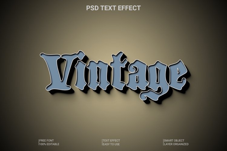 Retro Text Effect Image 19