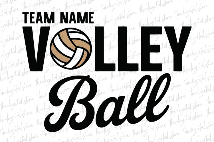 Volleyball Silhouette Image 6
