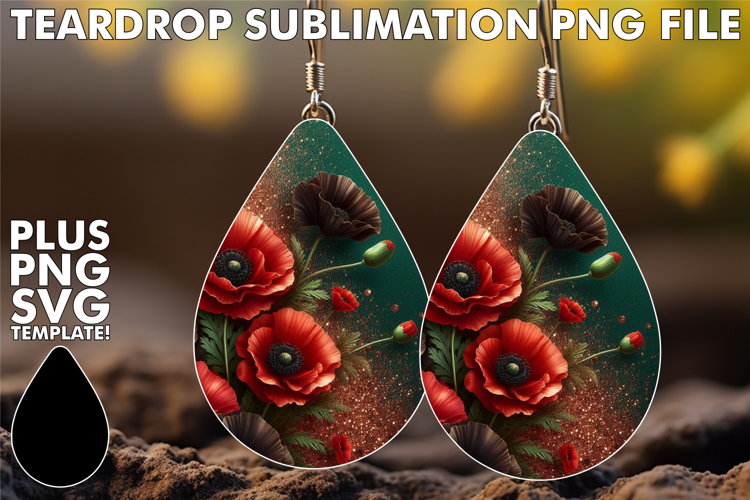 Playful Teardrop Earrings GIFT MAGIC, Leopard Prints