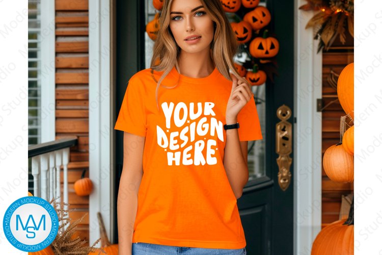 White Tshirt Mockup Image 2