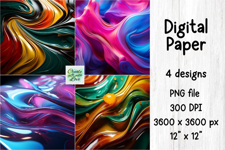 Abstract Digital Paper | 3D PNG Background | Wall | Tumbler