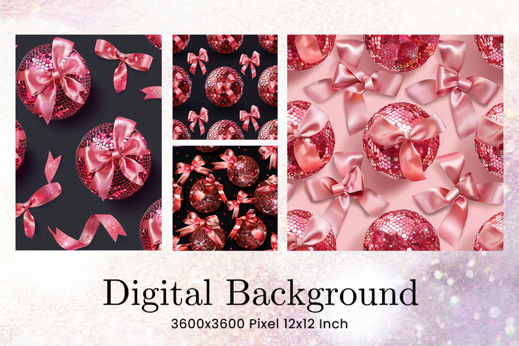 Bow Ribbon Background Bow Digital Paper Pattern Wallpaper157