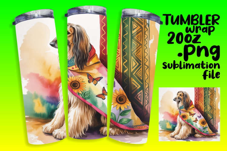 Watercolor Cute Owl Tumbler Wrap 20oz