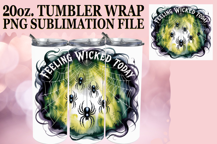 Halloween Tumbler Wrap Image 5