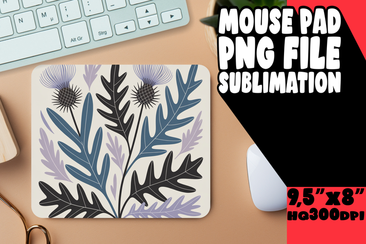 Radiant Mouse Pad Sublimation PNG, Flowers