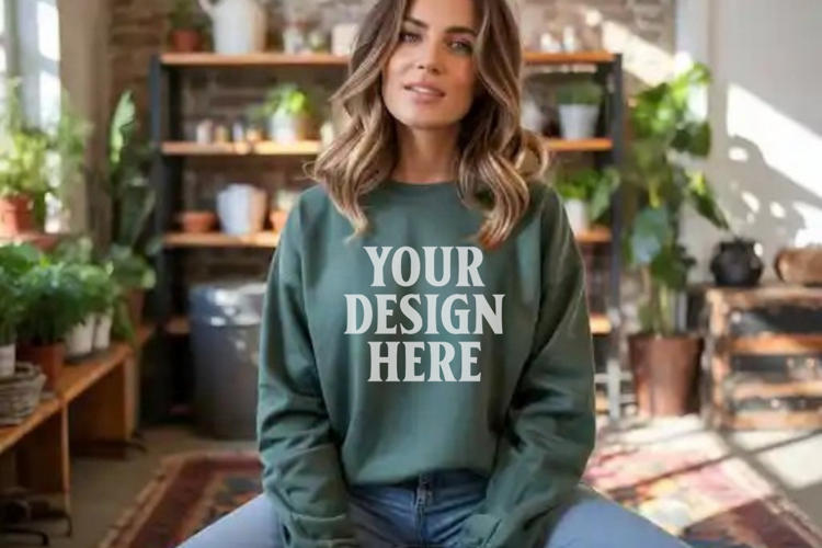 Sweatsuit Mockup Image 23