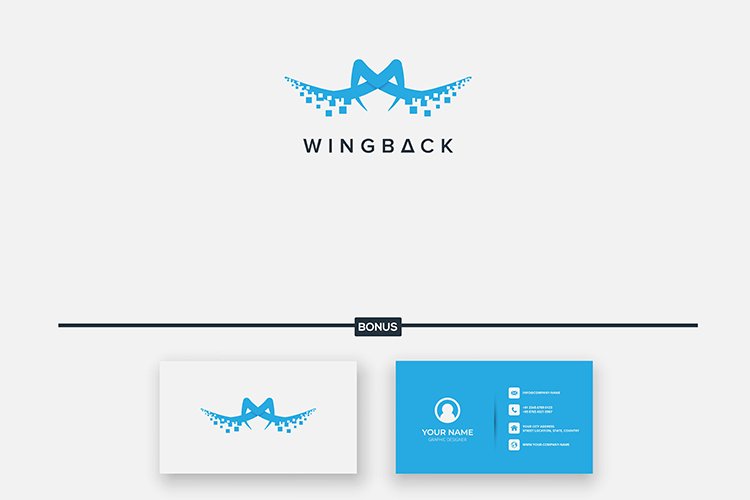 Letter M abstract Digital Media Entertainment logo example image 1