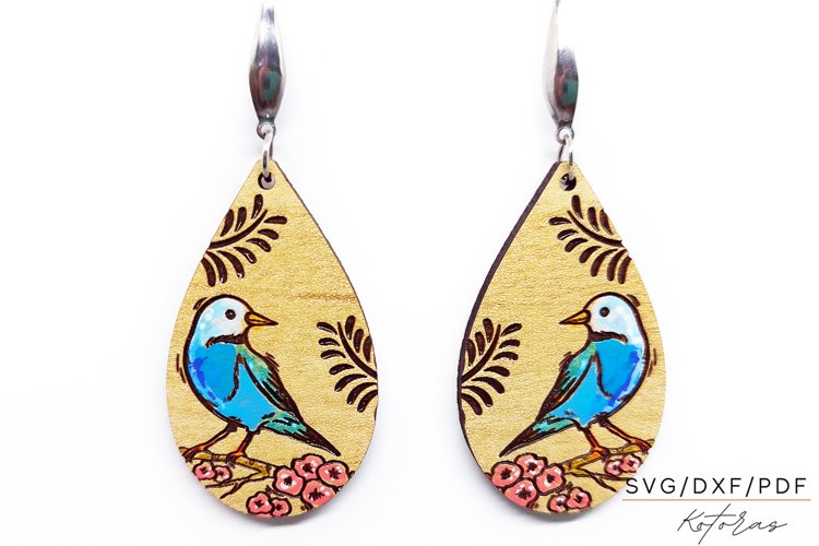 Glowforge Earrings Image 14