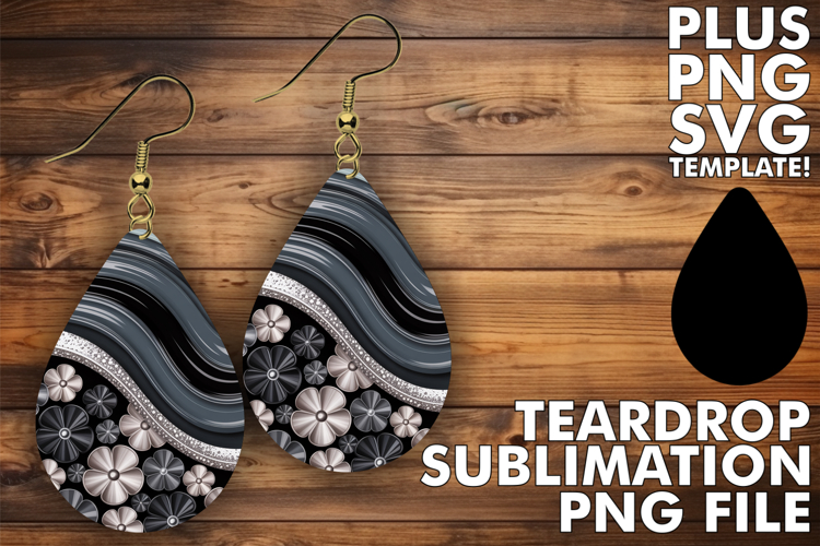 RADIANT teardrop EARRINGS Gift Ideas, Pattern