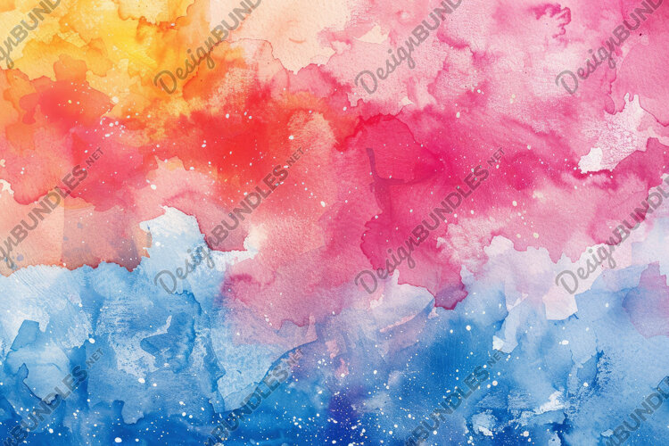 Watercolor Texture Abstract Background Wallpaper example image 1