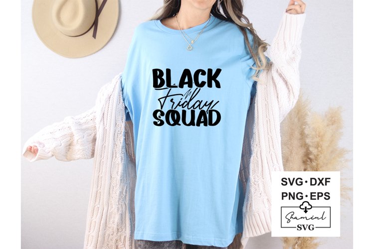 Black Friday Squad Svg Cut Files Black Friday Svg Designs