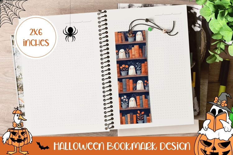 Printable Halloween Bookmark Image 7