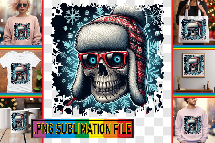 Playful Tote Bag Gift Magic, Skull