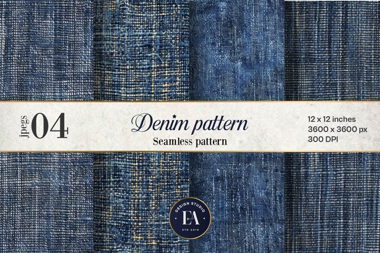 Denim Texture Image 8