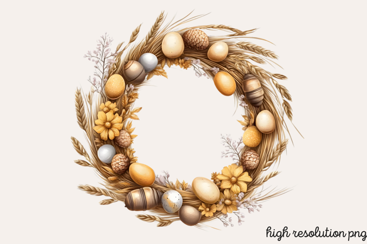 Rustic Easter Day Sublimation PNG