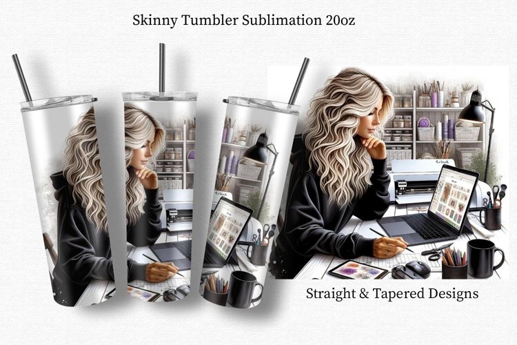 Woman Tumbler Wrap, Tumbler Wrap 20oz, Tumbler Wrap