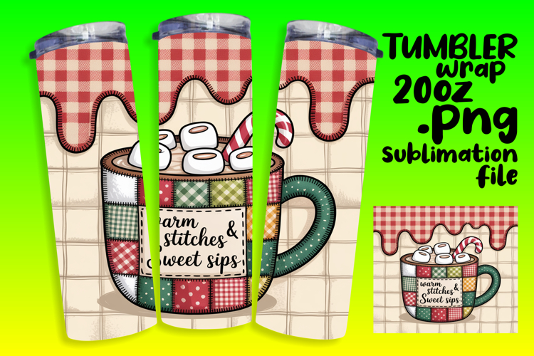 Original 20oz Tumbler Artwork , Holiday