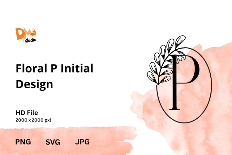 The Floral Initial Design