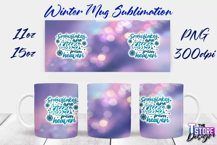 Winter Mug Sublimation | Winter 11 oz |15 oz Mug Sublimation