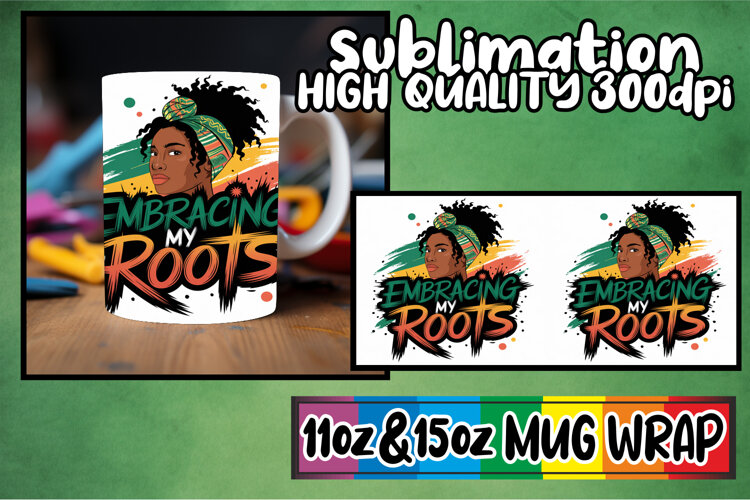 Whimsical nights sublimation print wrap, Black Woman example image 1