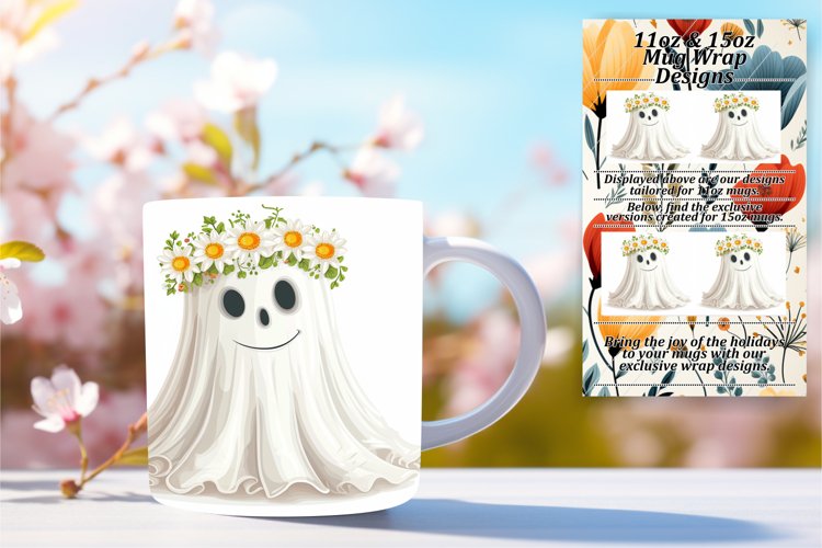 Easter Haunt: Sublimation Ghost Pattern