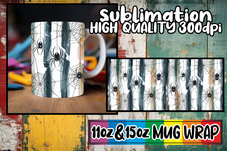 Refreshing days sublimation print wrap, Halloween example image 1