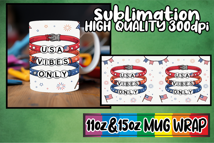 American Flag Clipart Image 2