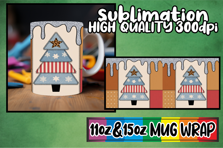 Loving memories sublimation mug wrap, Christmas
