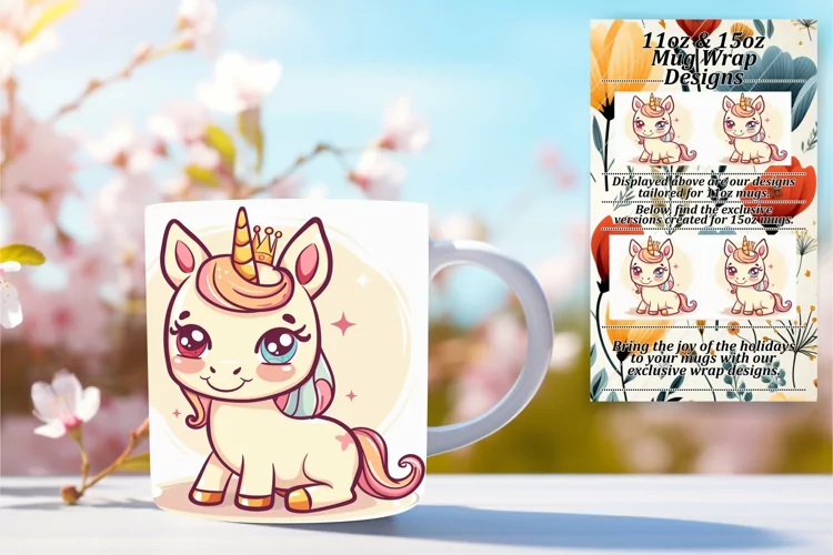 Spring Fantasy Unicorn Mug Creations