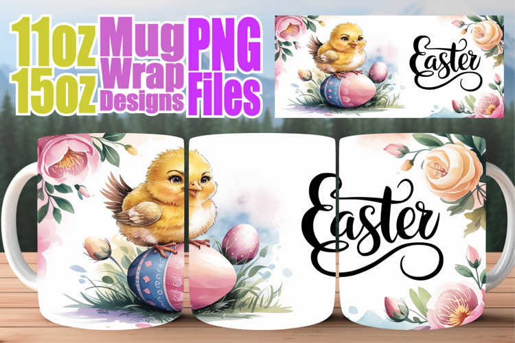 Inspiring journeys 11oz 15oz mug wrap, Easter