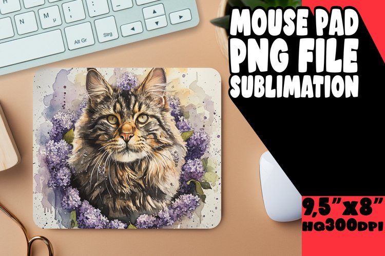 Cat Lovers Playful Mousepad