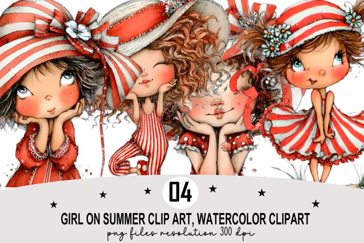 Cute Summer Clipart Image 11