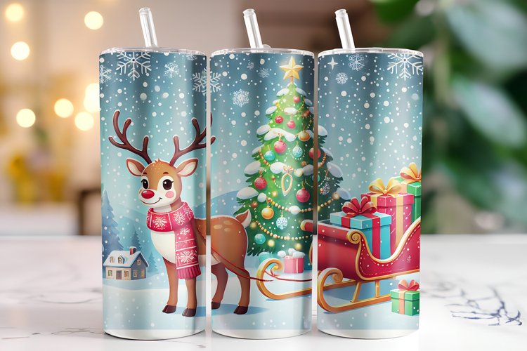 Christmas Tumbler Wrap