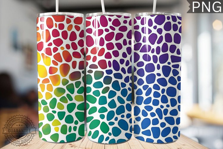 Rainbow Tumbler Wrap Image 15