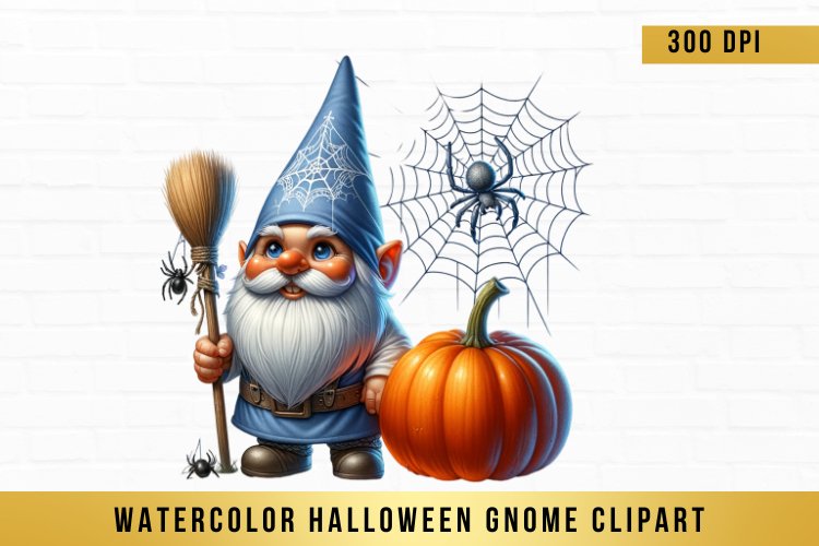 Cute Gnome Clipart Image 3