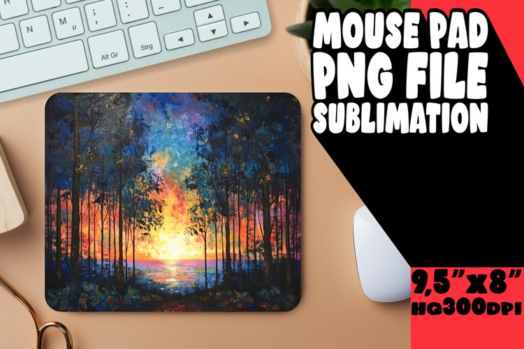 Breathtaking Landscape Mouse Pad Design