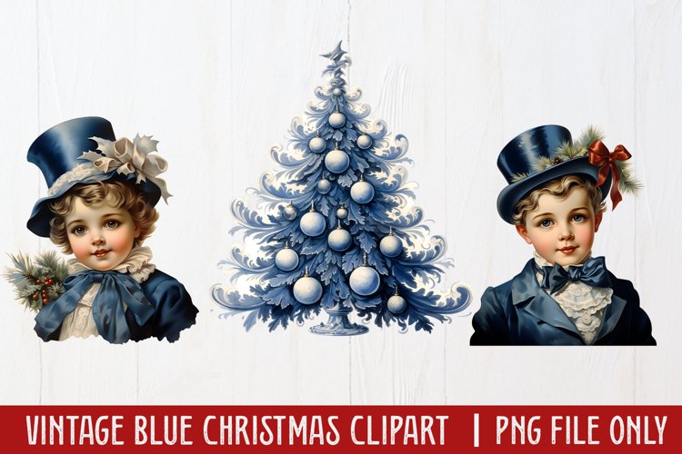 Vintage Christmas Clipart Image 9