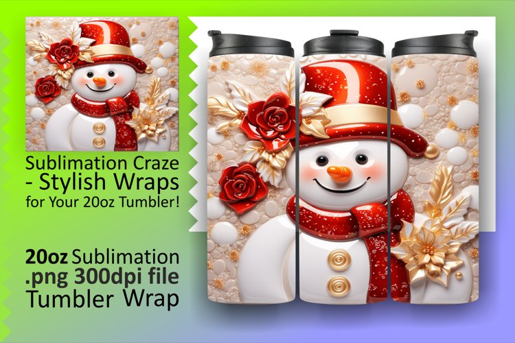 Christmas Tumbler Wrap Image 21
