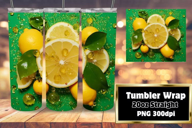 Bountiful 3D Harvest Tumbler Wrap