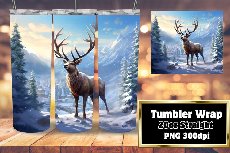 Christmas Tumbler Wrap